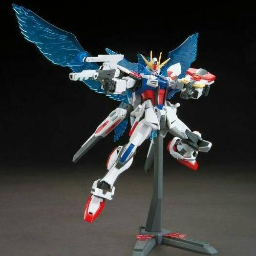 Bandai HG 1/144 Star Build Strike Gundam Plavsky wing incl stand base