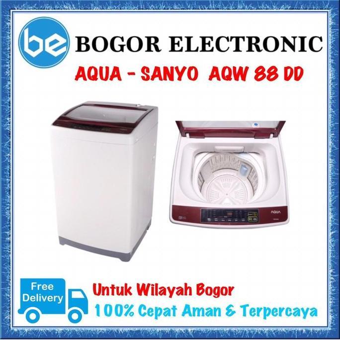 TERLARIS - MESIN CUCI AQUA - SANYO | MESIN CUCI 8KG | AQW88DD | AQW 88 DD | AQW88