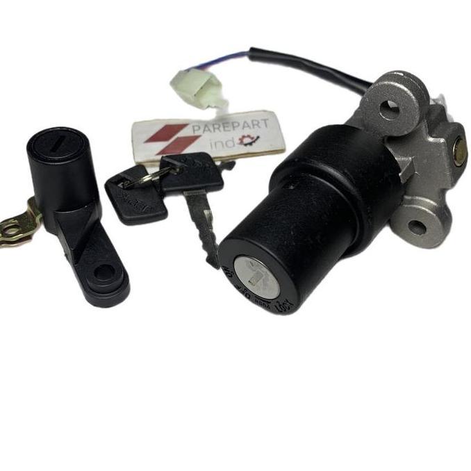 Promo Kunci kontak set Vixion Lama kunci jok belakang vixion lama Accessories Motor Motorcycle COD