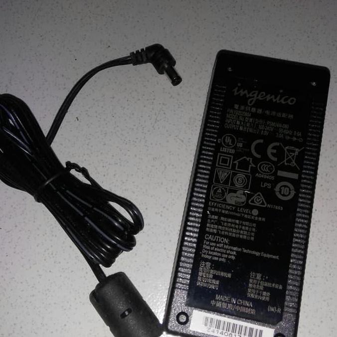 Adaptor Mesin EDC ingenico 8 Volt 2A 3A Original ict220 ict250 dll Grosir Termurah