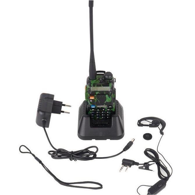 Handy Talky BF UV5R Army Dualband HT UV 5R Motif Tentara Original Original