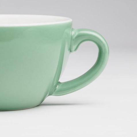 BREW Coffee Cup 200cc (GREEN) / Gelas Cangkir Mug Keramik / Cafe GM