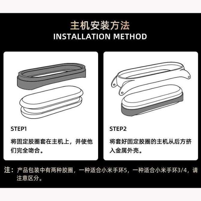 Strap Watchband Stainless Steel Xiaomi Mi Band 3/4/5/6 Rantai Tali Gelang Jam Tangan Xiaomi MiBand R