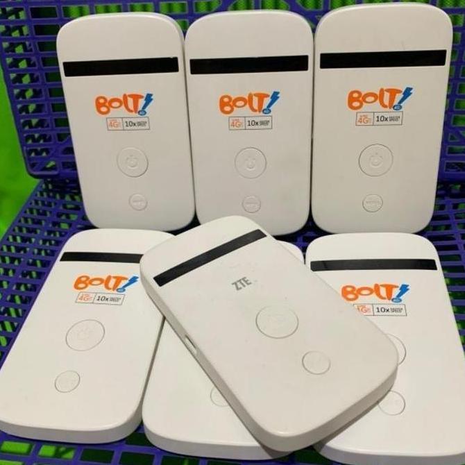 Modem Wifi BOLT MF90 ZTE Unlock Alloprator 4G LTE B1'B40 Bisa Bypass Fw Beline B10 Biru Original