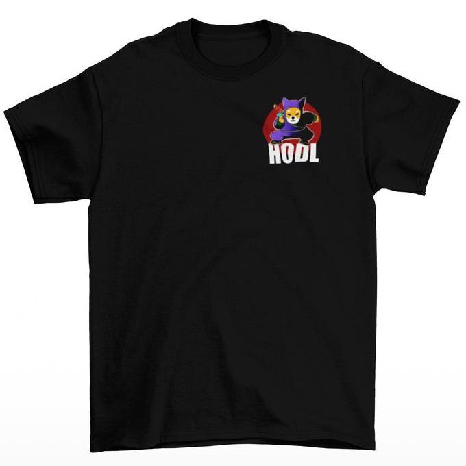 Kaos Pria |SHIBA - HODL | Shiba inu | Crypto