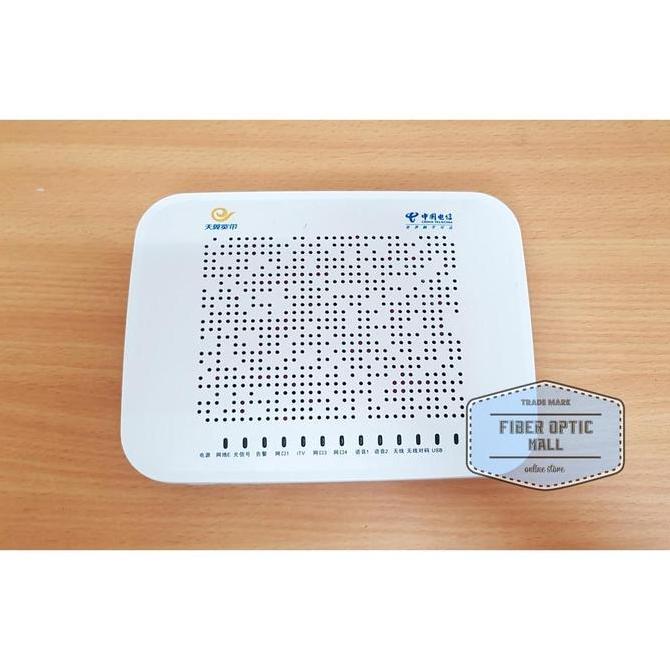 New EPON ONU ONT ZTE F460 v3 WIFI Support HIOSO bukan baru dengan Original