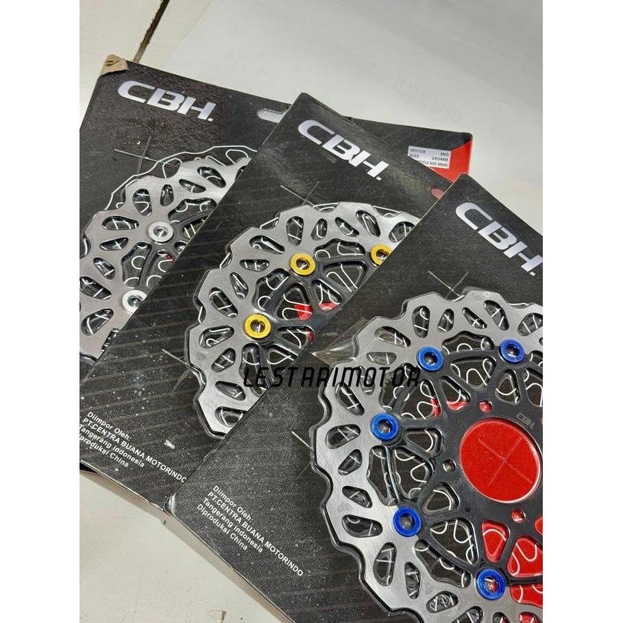 DISC CAKRAM PIRINGAN MIO SPORTY MIO SOUL MIO SMILE CBH FLOATING PLUS BRAKET 260MM