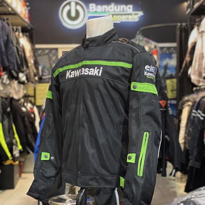 Jaket Motor Kawasaki Elf Racing Mesh Jacket touring Ninja Protector