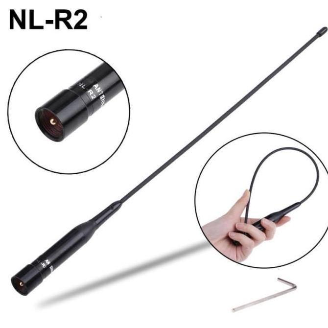 Nagoya NLR2 Antena HT mobil VHF UHF Antena radio RIG Pendek mobil dualban handy talkie Original