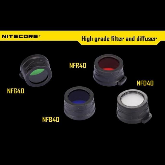 Filter Flashlight Nitecore Nfb40