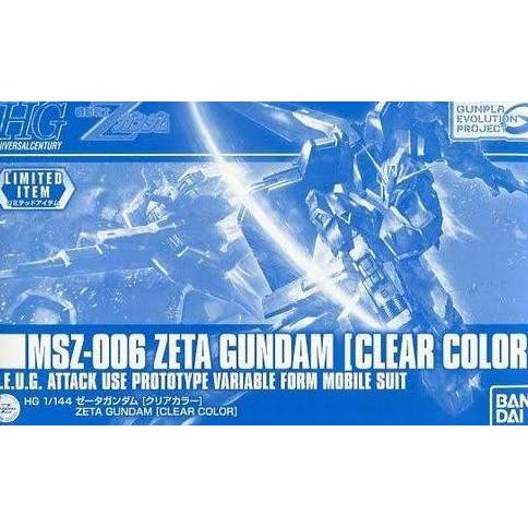 Bandai HG 1/144 Zeta Clear Color P-Bandai Limited