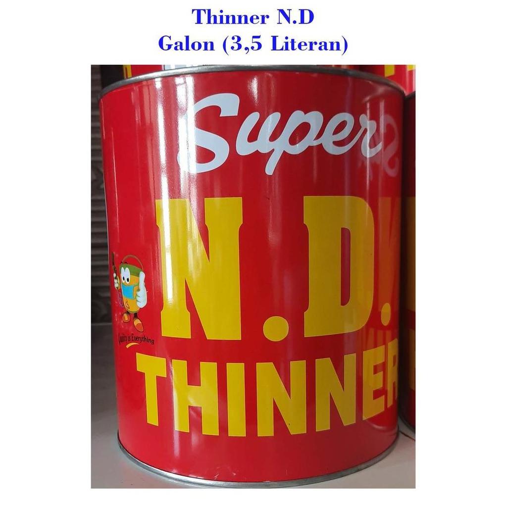 {{{{}}] Thinner / Thiner / Tiner N.D Super Campuran/Pengencer Cat ( Galon )
