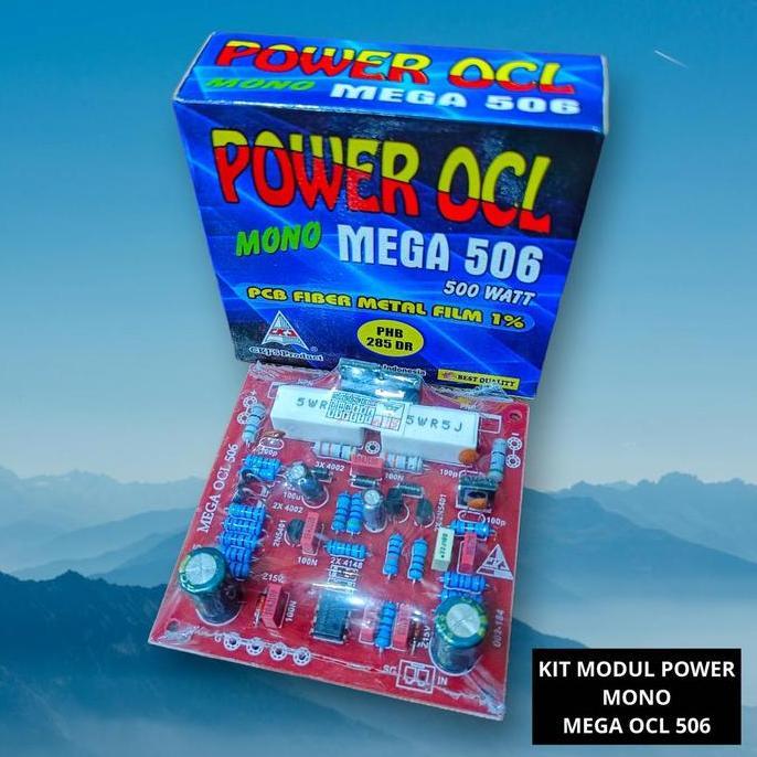 ;&;&;&;&] Kit Modul Mono Mega OCL 506 ( CKJ ) Fiber Driver Power Amplifier