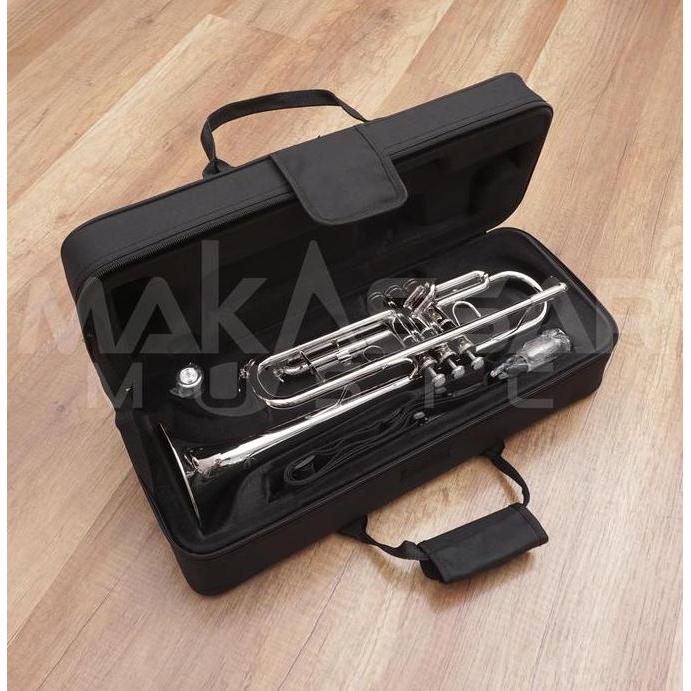 Lincoln Trumpet - Nickel Plated - Terompet/Trompet Marching Band YAN