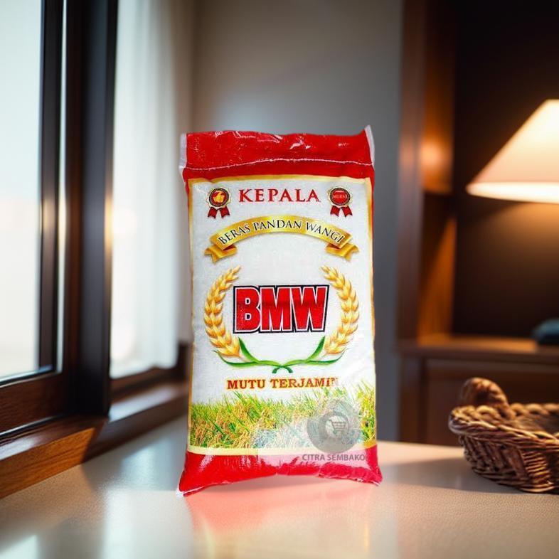 5 Kg Beras - Beras Pulen Harum / Beras Bmw Cianjur