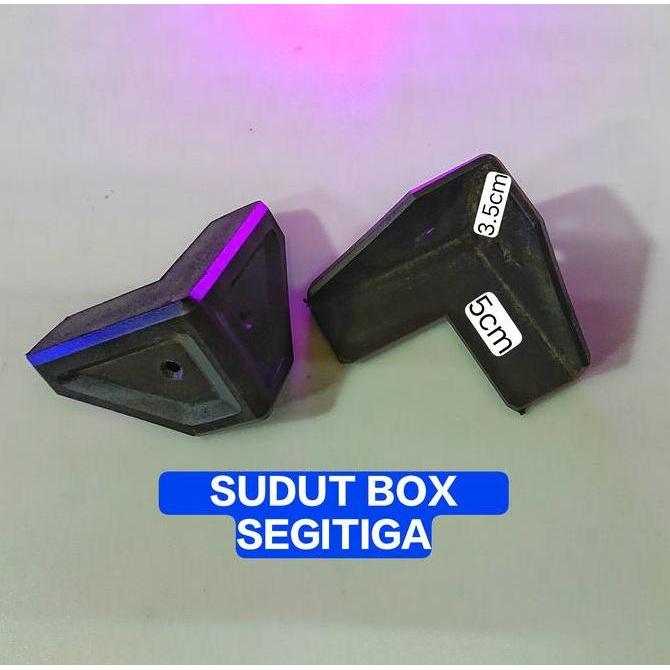 Buruan beli] Siku / Sudut Box Speaker SKL Segitiga Segi Tiga Bahan Plastik