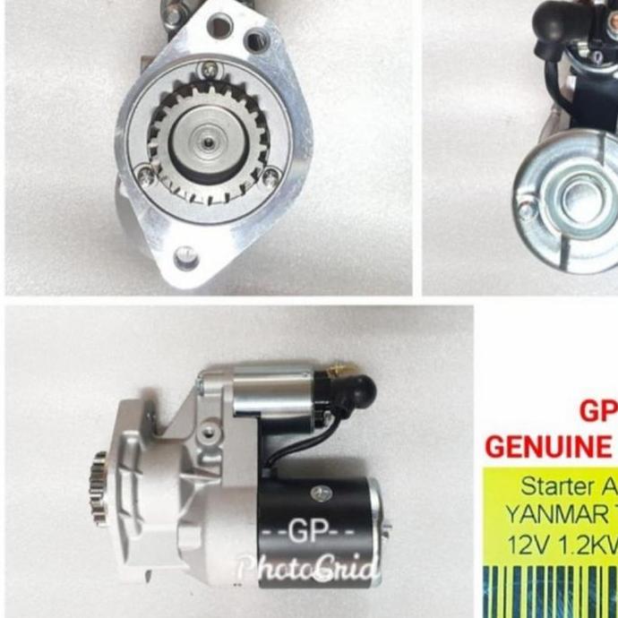 DINAMO STARTER STATER HITACHI YANMAR TS230 TS-230 105100-77011 12V 20T 0174001 ORIGINAL DAN TERPERCA