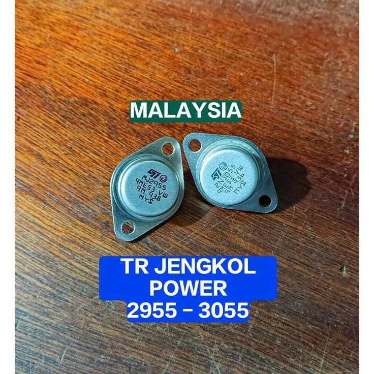 #####] Transistor Tr 2N2955 2N3055 Malaysia MJ2955 MJ3055 Power Final Jengkol