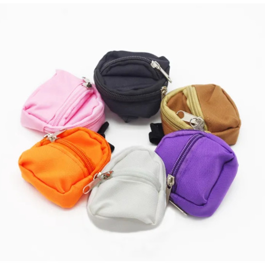 Cubiku Miniatur Mini Tas set sekolah /Tas Untuk Boneka/Boneka Miniatur Backpack Boneka Ransel Tas pe
