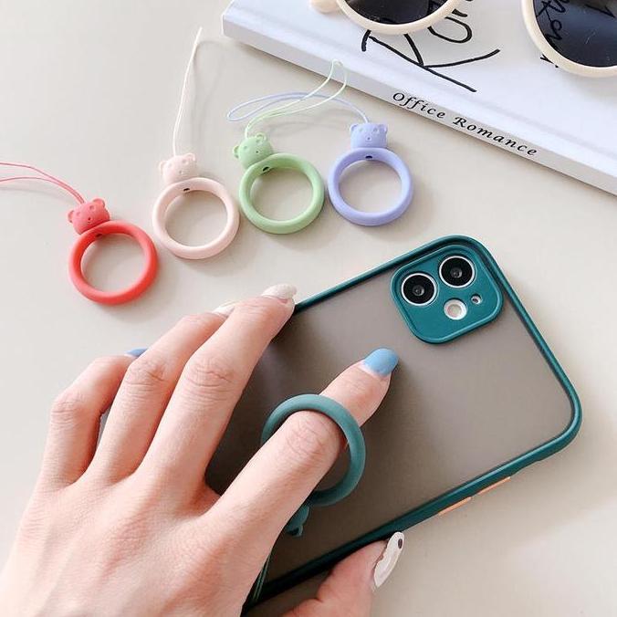 TALI GANTUNGAN HP PENDEK LUCU MOTIF KARAKTER UNIK