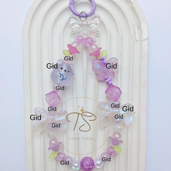 Zodiak Strap Phone Glow in The Dark-gantungan hp menyala dalam gelap - Strap hp Zodiak