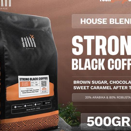 Kopi Espresso Blend Strong Bla Coffee Bean Kopdar Gr Bubuk