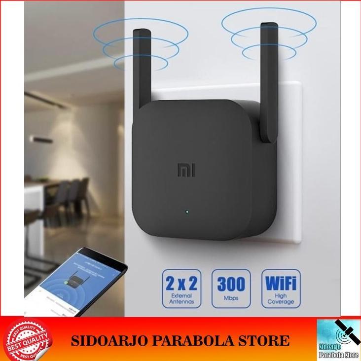 Mi Wifi Extender Pro Router Repeater Amplifier Signal Penguat Sinyal Penguat Signal