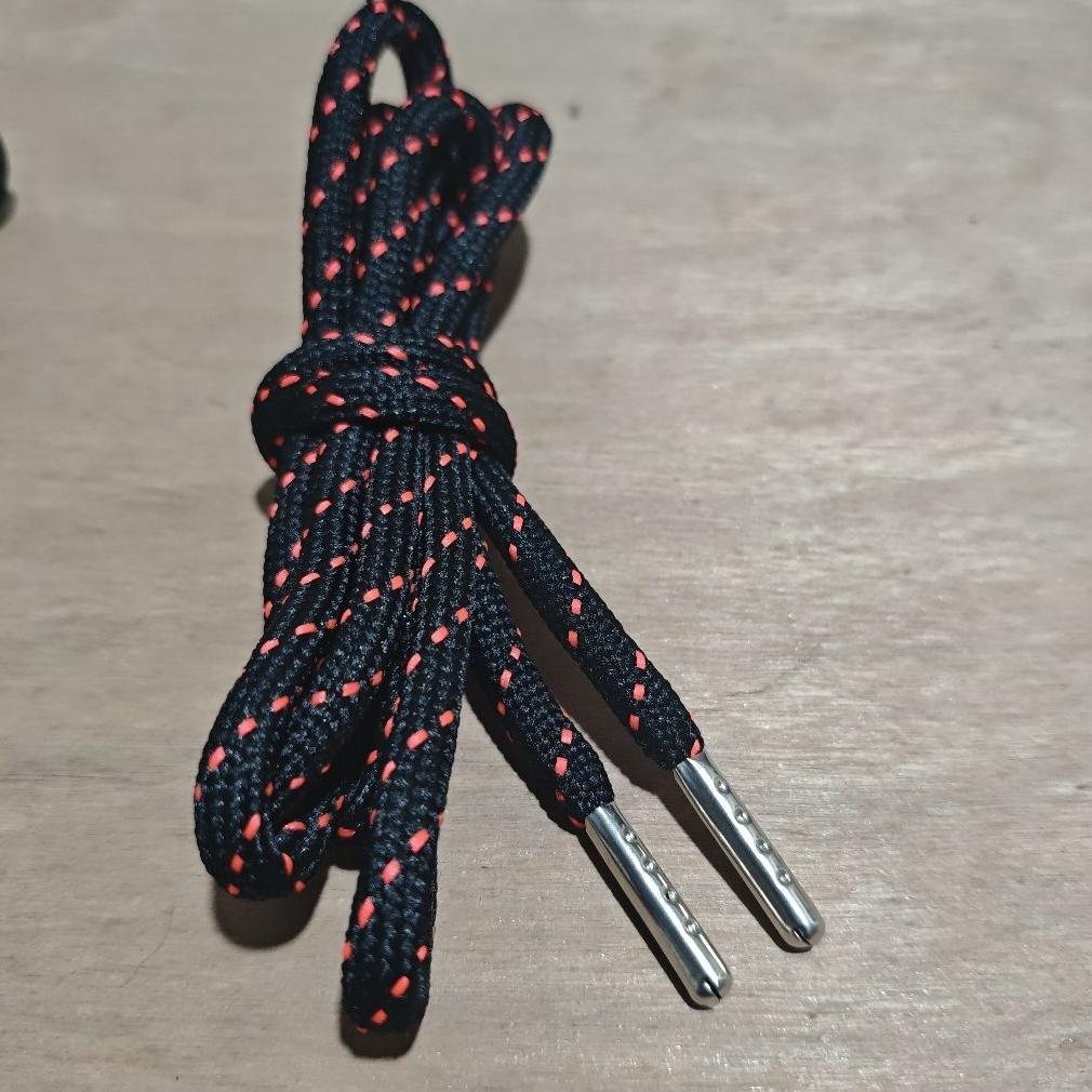 Laris Manis Tali sepatu gunung bulat motif Polet SPR - Tali sepatu gunung premium besi bulat motif S