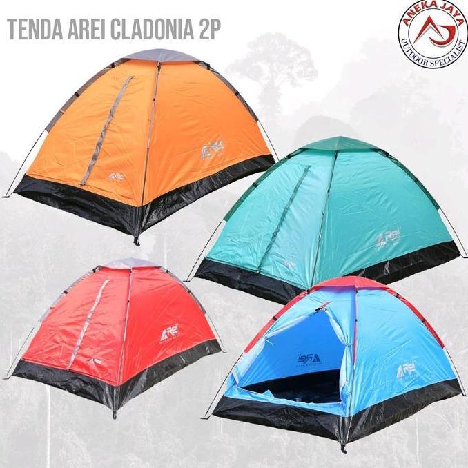 TENDA REI CLADONIA KAPASITAS 2 ORANG AREI Camping SRA