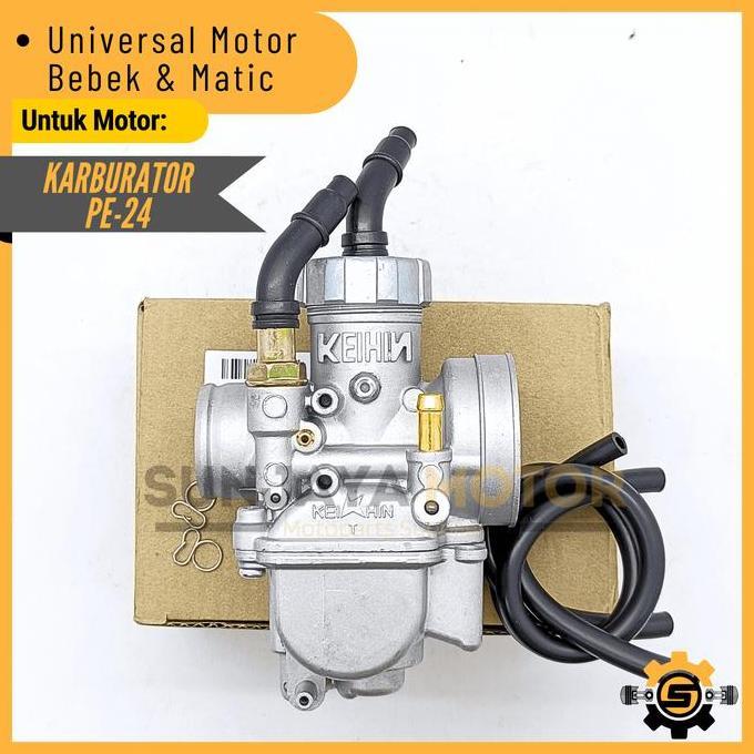 Carburator Karbu Original Keihin PE24 Karburator Racing PE 24 NSR150 Universal Karbulator Carbu Ori