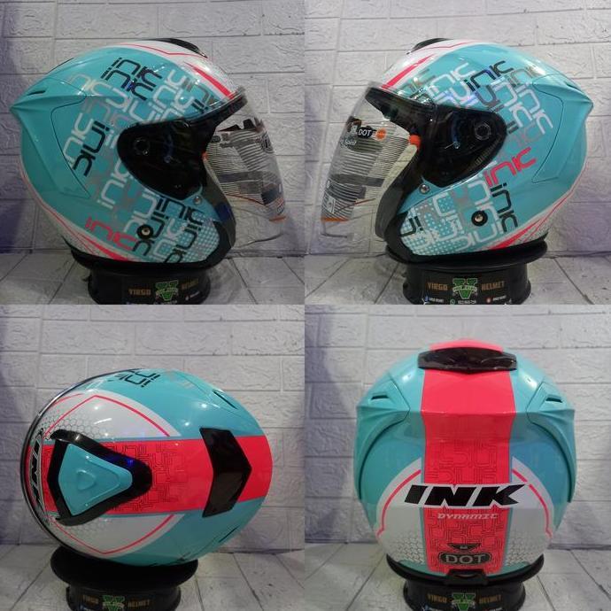 HELM INK DYNAMIC#4 AQUA BLUE FUXIA
