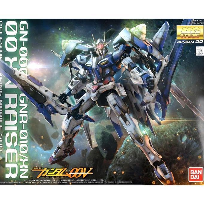 MG 00 XN Raiser / MG 1/100 GN-0000+GNR-010/XN 00 XN Raiser (Mobile Suit Gundam 00V) Gunpla Bandai Gu