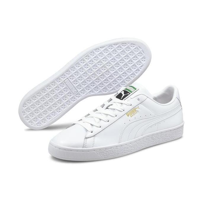 TERLARIS PUMA Sepatu Basket Classic XXI White-White