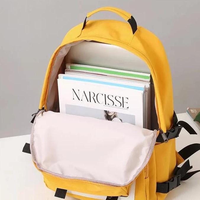 tas backpack anti maling terbaru/tas ransel anti maling merah