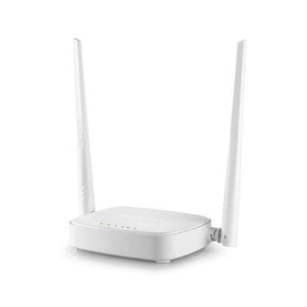 Tenda N301 Router WiFi 300Mbps, Tembus Tembok Kuat, Setup 30 Detik, Antena 5dBi High Power