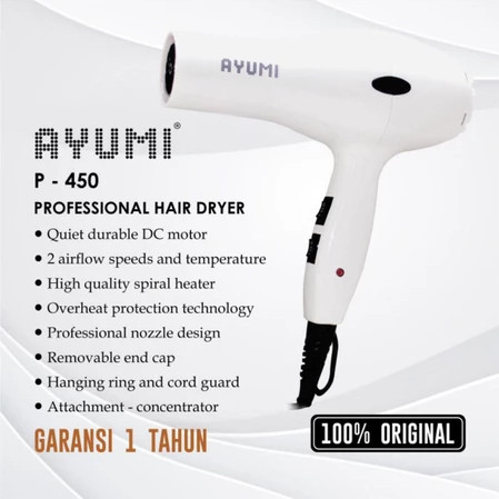 Hair Dryer Ayumi P 450