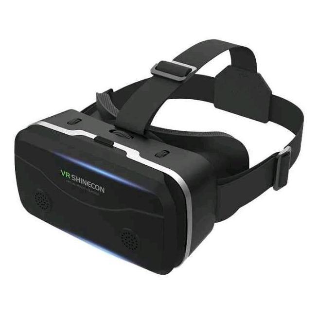 SHINECON VR G15 KACAMATA VR 3D RINGAN 180G | NONTON FILM 360 & GAMING | LAYAR VIRTUAL 100 SETARA IMA