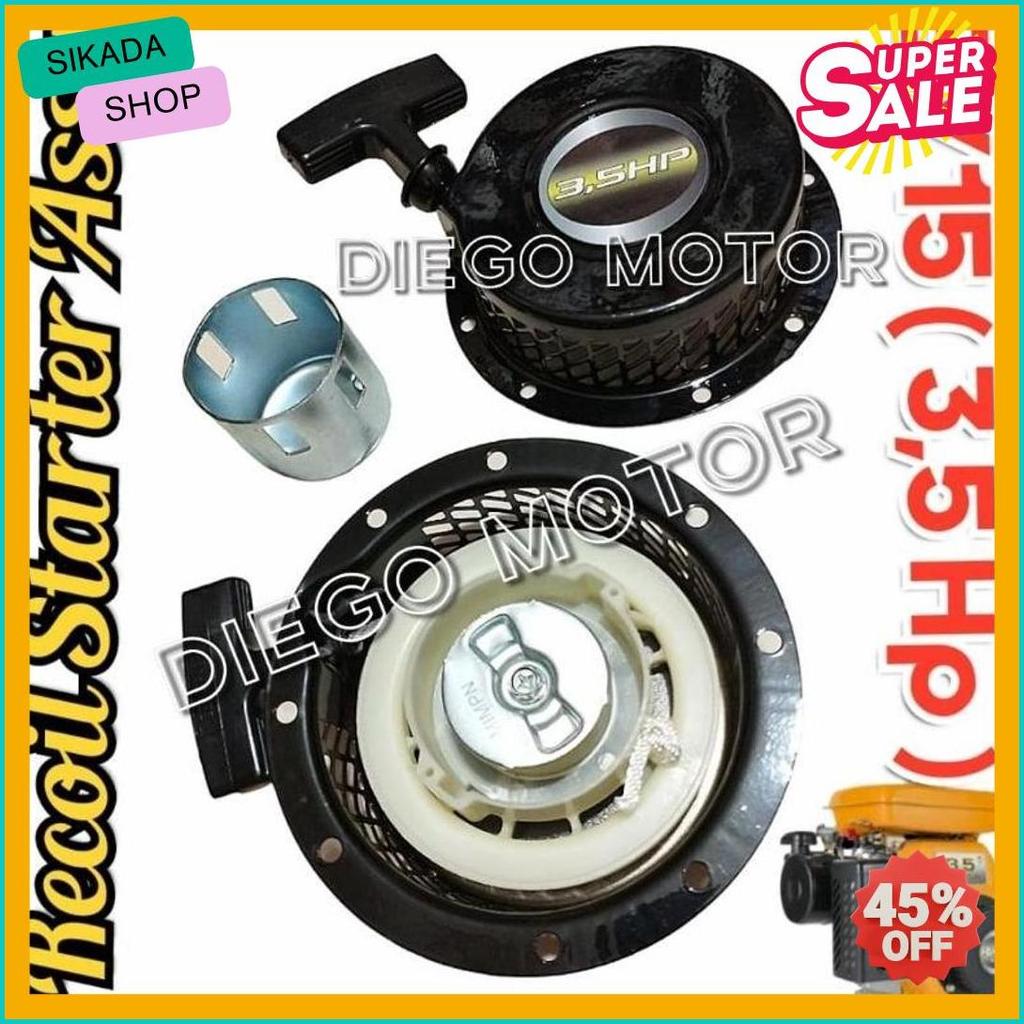 Cod Ey15 Recoil Starter Tarikan Engkol Mesin Penggerak Robin 3,5Hp Pompa Air Rtg20 Rs0
