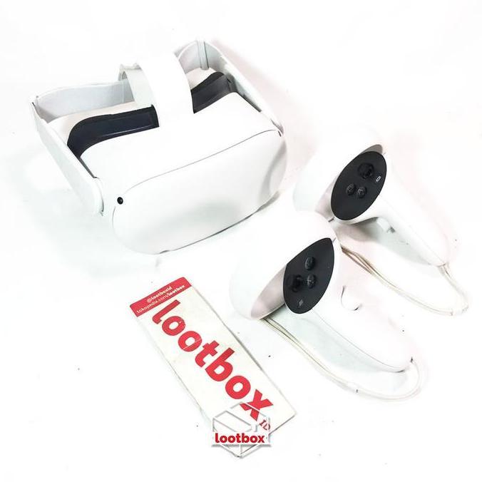 OCULUS QUEST 2 METAVERSE VR VIRTUAL REALITY SYSTEM HEADSET [SECOND] ORIGINAL DAN TERPERCAYA