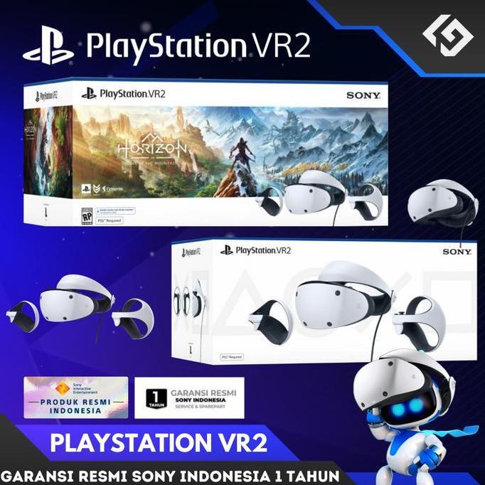 PS5 PLAYSTATION VR 2 PS VR 2 PSVR 2 BUNDLE HORIZON CALL OF MOUNTAIN ORIGINAL DAN TERPERCAYA