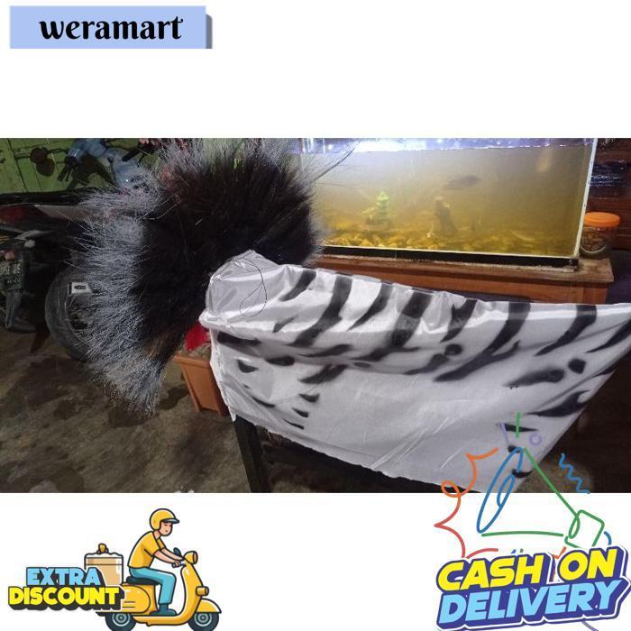 [Drs] Barongan Anak Taring (Kain Loreng Putih) Set1