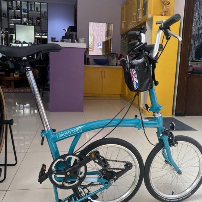 Crank Arm Folding Bike Bcd 130 Kreuz Bromptonn 3 Sixty Silver Black Kualitas Terbaik Harga Termurah