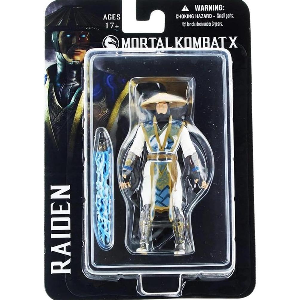 Mezco Mortal Kombat X Raiden Actionfigur, 10,2 Cm Original Produk