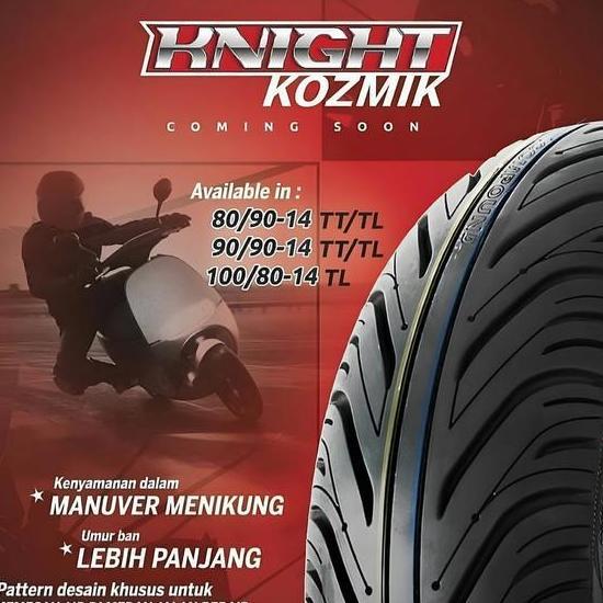 Kenda K6 Ring 14 Tubeless Ban Tubles Motor Matic Ukuran 8090 9090 110