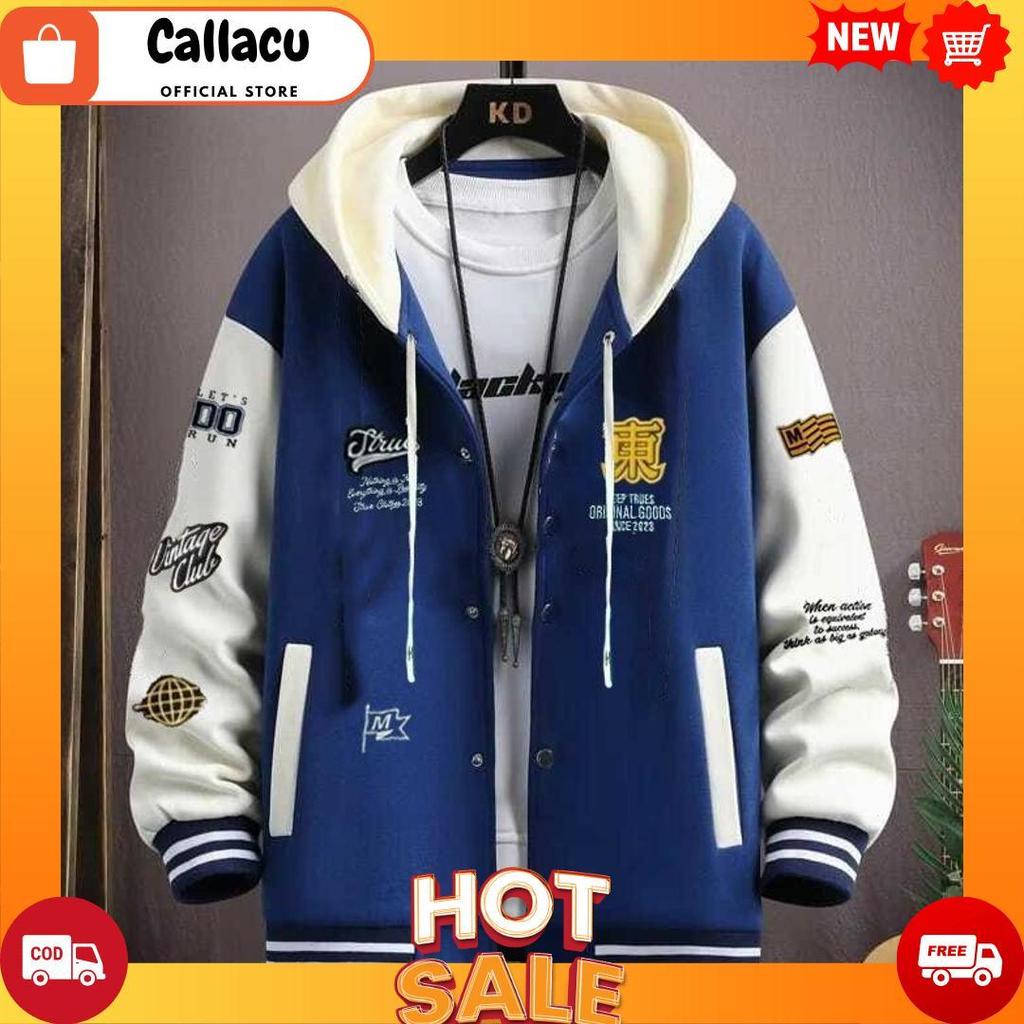 Jaket Baseball Vintage Original Pull Bordir / Jaket Varsity New Arrival 2024 / Jaket Pria Wanita Ter