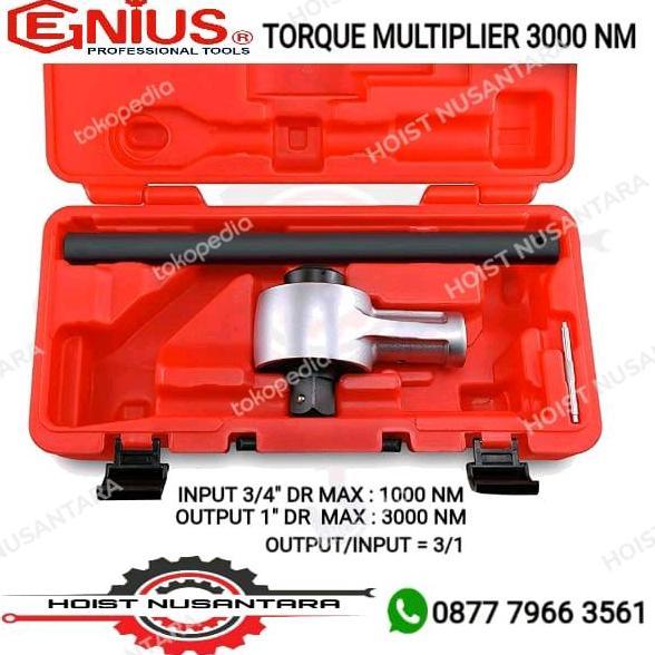 TORQUE MULTIPLIER 3000 NM KUNCI TORQUE 3000 NM GENIUS