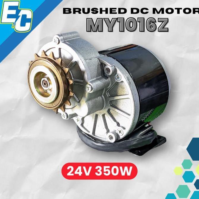 Brused Dc Motor My1016Z 24V 350Watt Direct Drive Include Gear New