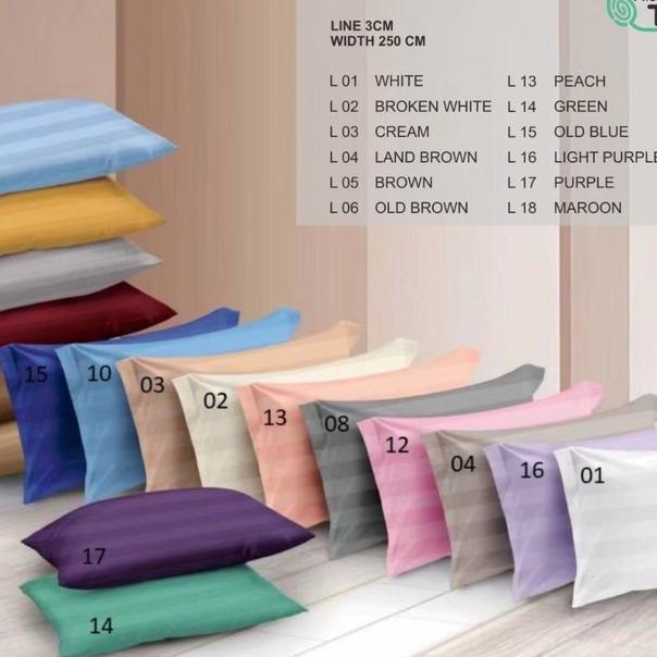 Sprei Hotel Katun Jepang Microtencel Ukuran 180X200X40