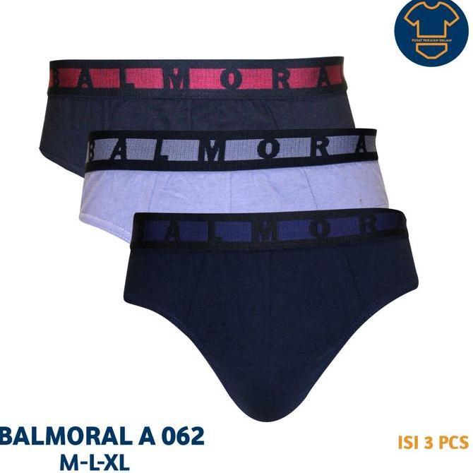 Promo Balmoral Celana Dalam Pria Bal A 062 Isi 3 Pcs COD