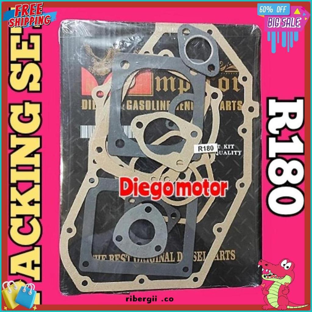 Cusss Serbu R180 Gasket Kit Paking Set Komplit Mesin Diesel Dongfeng 8Hp Tian Li Shark Jiangdong Rs0